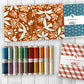 8 Weight Cotton Evolve Thread Collection by Suzy Quilts (20 spools) - Aurifil