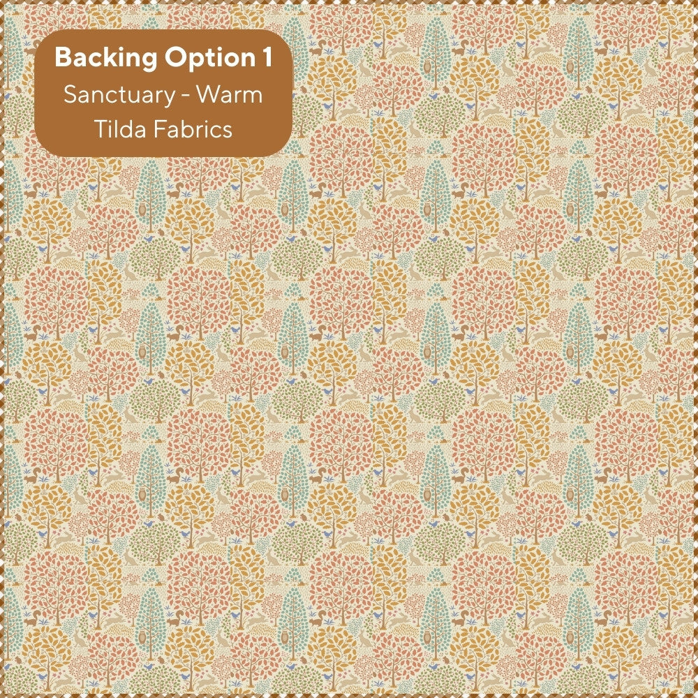 2025 Sweater Weather Sampler - Remi Vail Studio Version Wovens Quilt Kit WITH BORDER (Top + Binding + Border, Optional Backings)