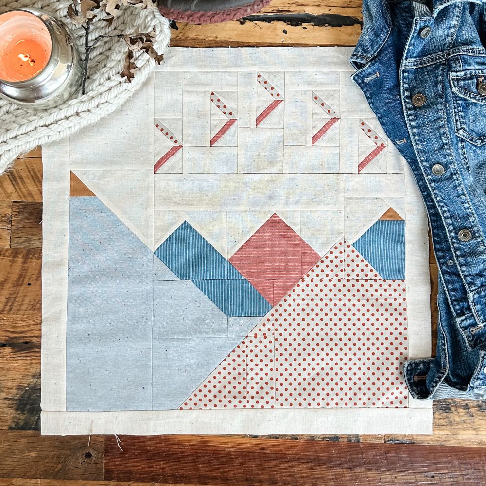 2025 Sweater Weather Sampler - Remi Vail Studio Version Wovens Quilt Kit WITH BORDER (Top + Binding + Border, Optional Backings)