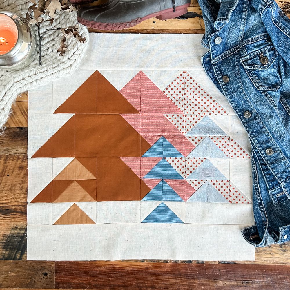 2025 Sweater Weather Sampler - Remi Vail Studio Version Wovens Quilt Kit WITH BORDER (Top + Binding + Border, Optional Backings)