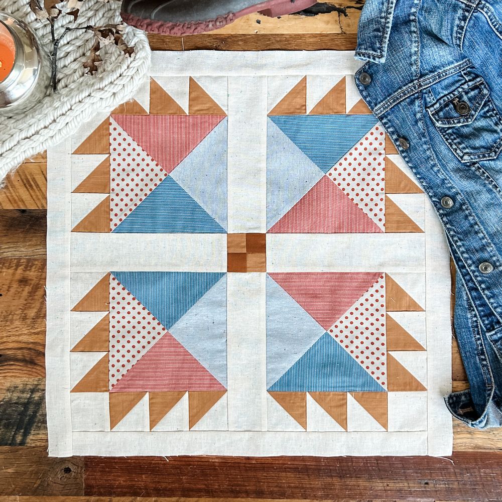 2025 Sweater Weather Sampler - Remi Vail Studio Version Wovens Quilt Kit WITH BORDER (Top + Binding + Border, Optional Backings)