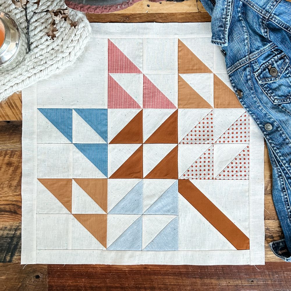 2025 Sweater Weather Sampler - Remi Vail Studio Version Wovens Quilt Kit WITH BORDER (Top + Binding + Border, Optional Backings)