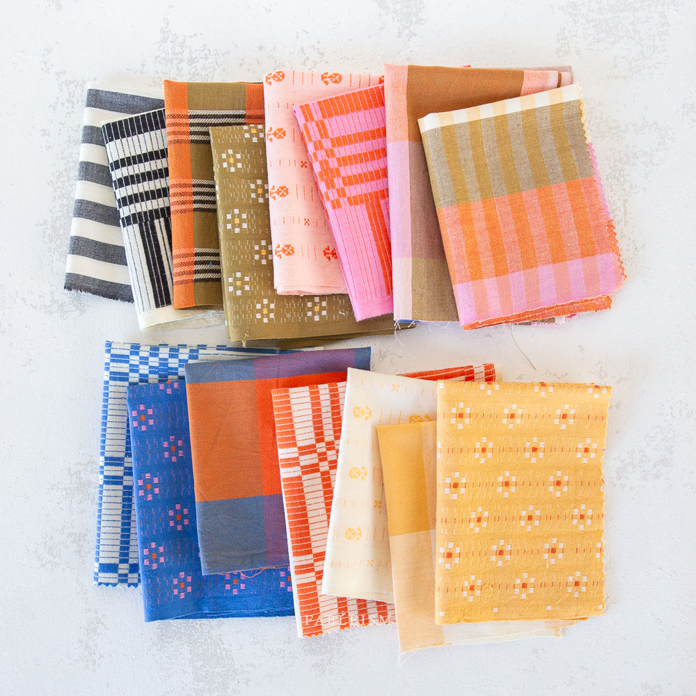 Cobalt Astrid Weave - Swedish Holiday Collection - Fableism Supply Co - SWH105COBALT