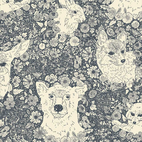 AGF Wandering With Bear in Flannel - Art Gallery Fabrics - F23869