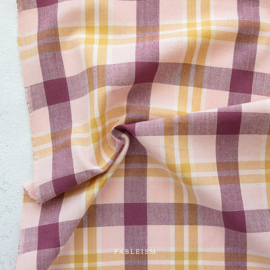 Wildberry Arcade Plaid Wovens - Fableism Supply Co - ARC06WILDBERRY