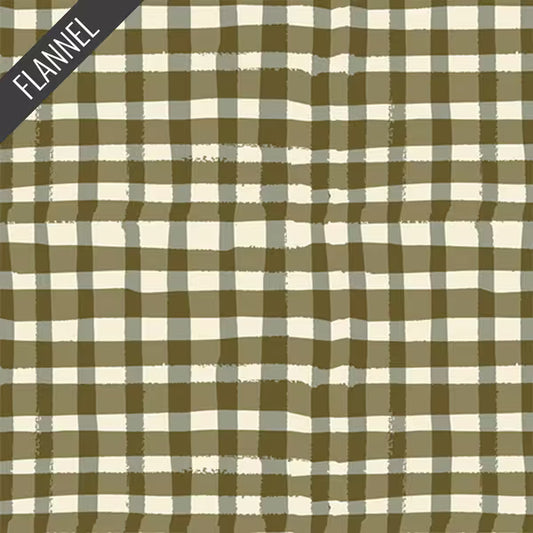 Remnant 102 - 1 1/3 yards - AGF Wooly Three in Flannel - Art Gallery Fabrics - F3002