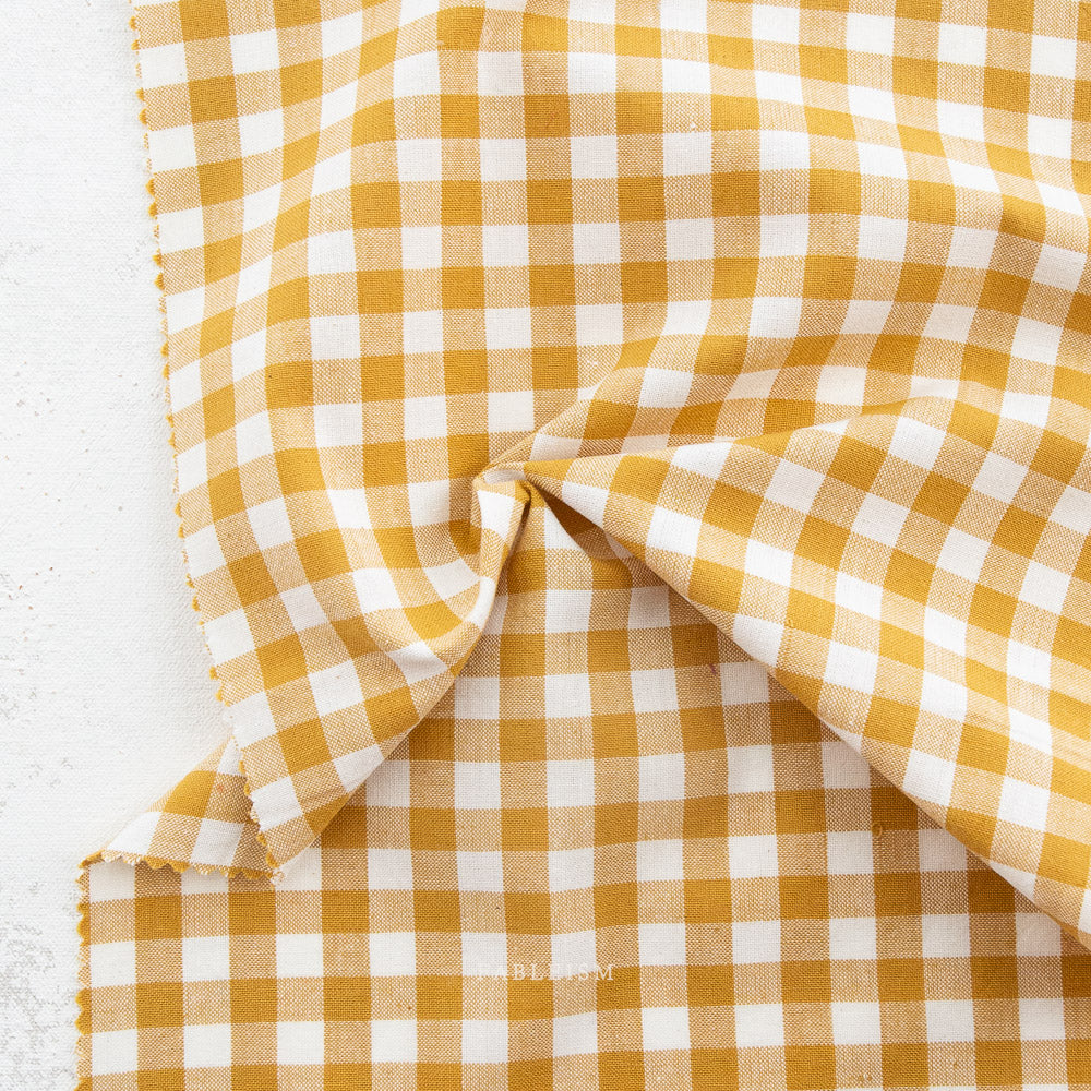 Sunshine Camp Gingham - Camp Gingham Collection - Fableism Supply Co - CMP06SUNSHINE