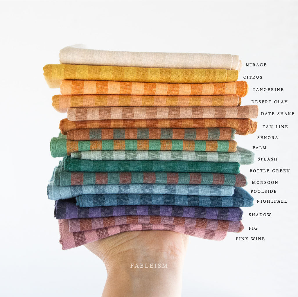 Desert Clay Sun Stripes - Sun Stripes Collection - Fableism Supply Co - SS1001-DESERT-CLAY
